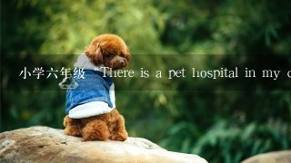 小学6年级“There is a pet hospital in my city 