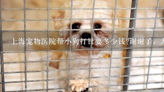 上海宠物医院帮小狗打针要多少钱?谢谢了，大神帮忙啊