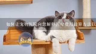 如何让宠物医院向您解释医疗费用计算方法以便更好地掌握宠物的健康情况并合理安排治疗方案